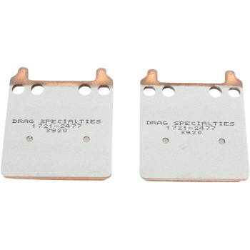 Premium Brake Pads, Drag Specialties  For Performance Machine 162 x 2 Calipers
