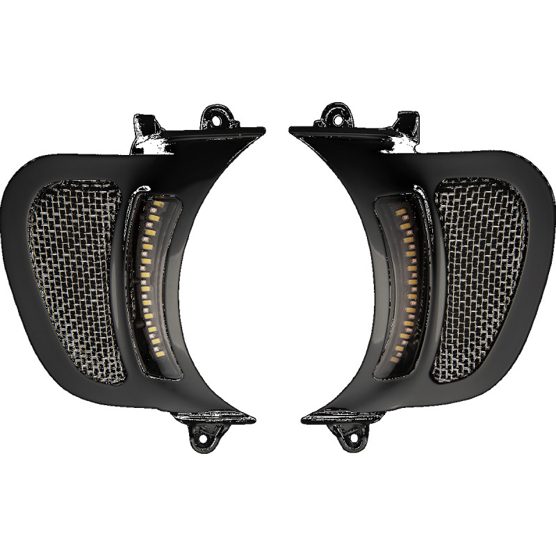 CUSTOM DYNAMICS Genesis® 4 Dynamic LED Road Glide® Vent Inserts